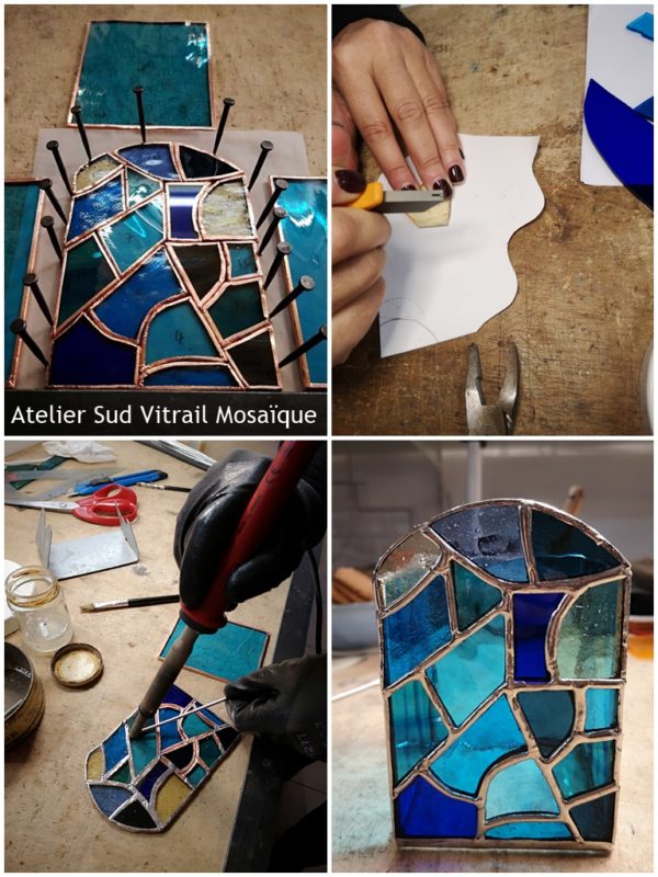 Formation Vitrail en Journée découverte - Sud Vitrail Mosaique à Brignoles Var